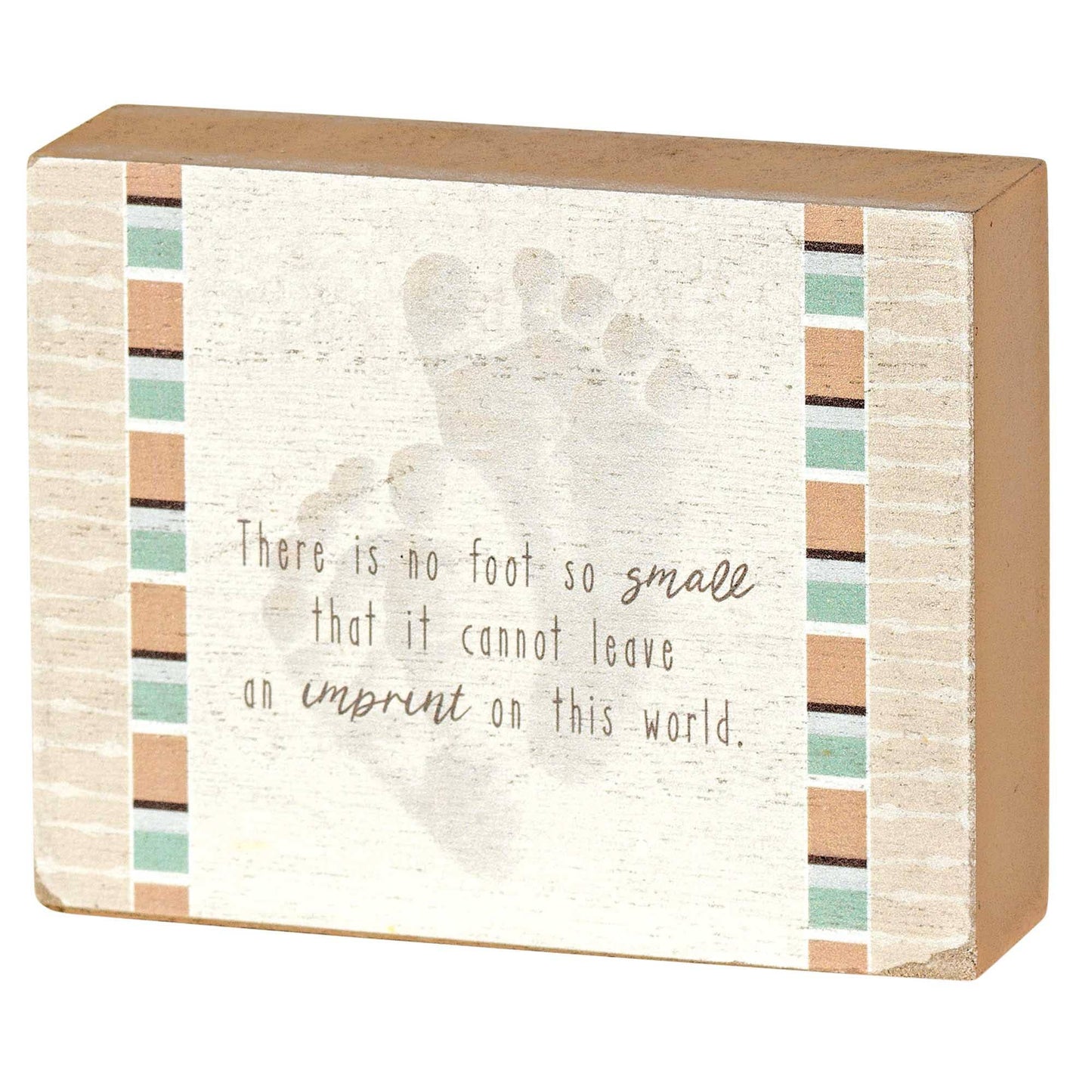 Dicksons - Tabletop Plaque Baby No Foot Small 4x3
