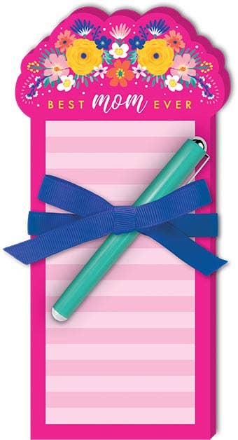 Die-cut Notepad with Pen - Best Mom Ever