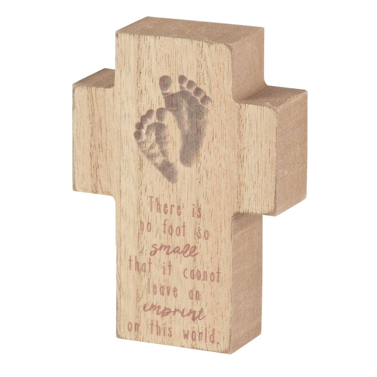 Dicksons - Tabletop Plaque Cross Baby No Foot Small 2.75x4
