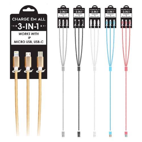 Triple Charger Univeral For All Phones